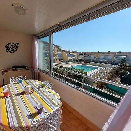 2 Pieces Avec Piscine Et Parking A Marseillan-plage - Fr-1-326-574 Apartamento Marseillan (Herault)