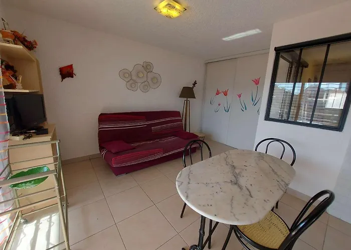 Lejlighed 2 Pieces Avec Piscine Et Parking A Marseillan-plage - Fr-1-326-574