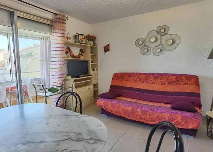 2 Pièces Avec Piscine Et Parking à Marseillan-plage - Fr-1-326-574 * Marseillan (Herault)